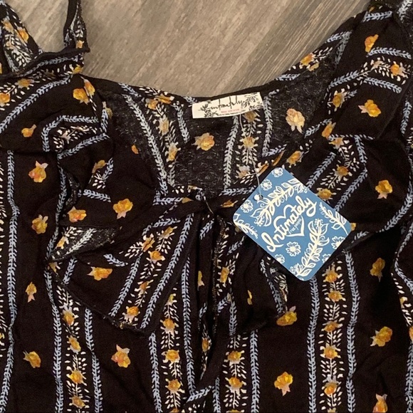 NWT Free People Love to Love Printed Cami Top S - Picture 4 of 6